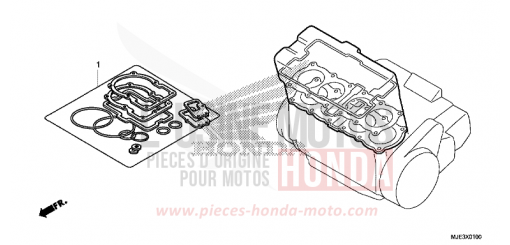 DICHTUNG SATZ A CBR650FAG de 2016